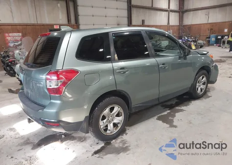 2016 Subaru Forester 2.5I из США, поврежденный, VIN JF2SJAAC9GH402360